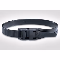 Hellermann Tyton LPH275, Polyamide, Noir, 2,5 cm, 480 N ( 1 kilogrammeforce = 9,81 Newton), V2, -40 - 85 °C