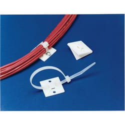 Hellermann Tyton MB3A range-câbles et serre-câbles Blanc 100 pièce(s)