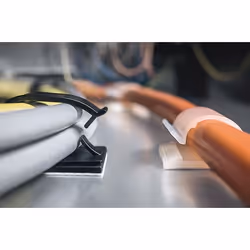 Hellermann Tyton RB8 range-câbles et serre-câbles Blanc 100 pièce(s)
