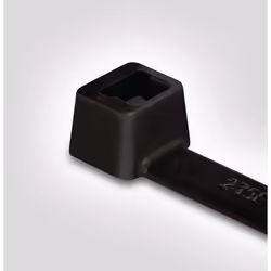 Hellermann Tyton T50R serre-câbles Polyamide Noir 100 pièce(s)