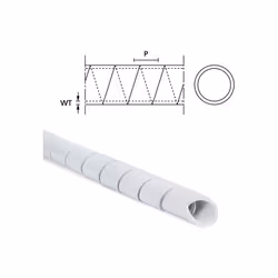 Description du produit : Les frettes spiralées SBPE sont destinées à des applications électriques dans l'industrie de manière ...