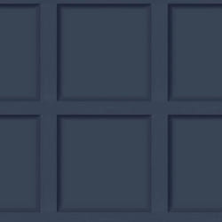 Papier peint - Holden - Bois Moderne Bleu Marine - 1005m x 53cm - Motif Imitation bois