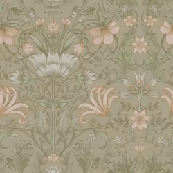 Papier peint - HOLDEN - 13551 - Floral vintage - 1005 m x 53 cm - Lavable