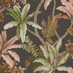 Papier peint - HOLDEN - 13802 - Noir - Floral et végétal - 1005 m x 53 cm