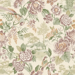 Papier Peint - HOLDEN - Sentier Panoramique - Motif Floral - 1005 m x 53 cm - Lavable