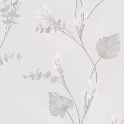 Papier peint - HOLDEN - Amarante - Vinyle épais - Floral et végétal - Lavable