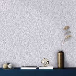 Papier Peint - HOLDEN - Amazonia Saram - Chevron Gris - 10 m x 53 cm - Lavable
