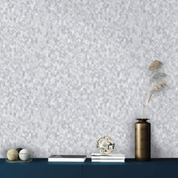 Papier Peint - HOLDEN - Amazonia Saram - Chevron Gris - 10 m x 53 cm - Lavable