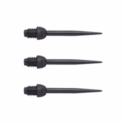 Winmau 8601, Embout doux, Noir, Adulte, unisexe, 3 pièce(s)