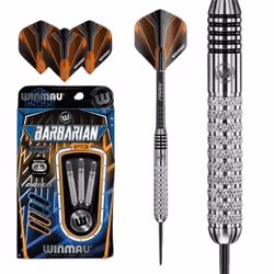 Winmau 2302-24, Kit d'accessoires de fléchettes, Acier inoxydable, Acier inoxydable, Adulte, Barbarian, 533 mm