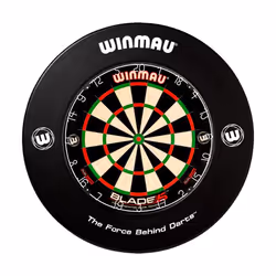 Winmau Printed Black Contour de plateau de fléchette