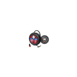 Faithfull - Compresseur - Gonfleur Portable 7 Bar / 100 Psi + Embouts 12v