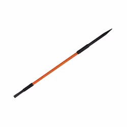 Barre à mine isolée pouvant résister à une tension jusqu'à 1000V (norme BS8020). En acier forgé, un côté pointe et un côté fl ...