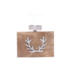 Porte bougie chauffe-plat cerf - grand modèle