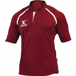 Gilbert 81416117, Enfant, Bordeaux, Tee-shirt, Age 11 - 12, Rugby, Polyester