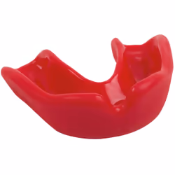 Gilbert 85517405, Protège-dents simple, A bouillir et à mordre, Rouge, Rugby, Senior