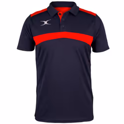 Gilbert 81508803, Adulte, Mâle, Marine, Rouge, T-shirt polo, XS, Rugby