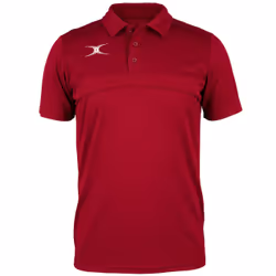 Gilbert 81509016, Enfant, Bordeaux, T-shirt polo, Age 9 - 10, Rugby, Polyester