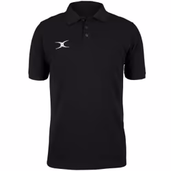 Gilbert 81511415, Enfant, Noir, T-shirt polo, Age 7 - 8, Rugby
