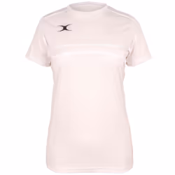 Gilbert 81513009, Adulte, Femelle, Blanc, Tee-shirt, Rugby, Polyester