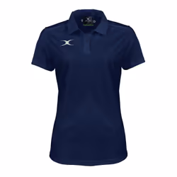 Gilbert 81514909, Adulte, Femelle, Marine, T-shirt polo, Rugby, Polyester