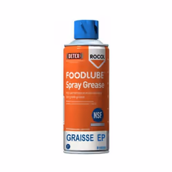 GRAISSE EP (FOODLUBE Spray Grease) permet une lubrification de maintenance en milieu alimentaire. Elle peut être utilisée dan ...