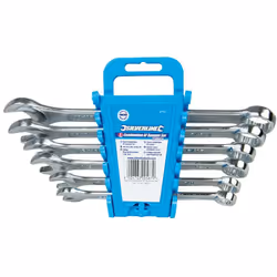 En acier chrome-vanadium poli. Tailles métriques (SP10) : 8, 10, 12, 13, 14 et 17 mm. Tailles impériales (SP20) : 3/8", 7/16" ...