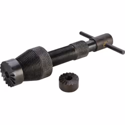 Usage intensif, construction intégralement en acier. Pour refraiser les assises de robinets usées. Fraises trempées de 3/4 po ...