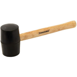 Silverline - Maillet en caoutchouc noir 16 onces (454 g)