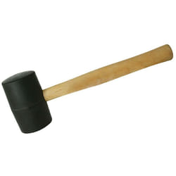 Silverline - Maillet en caoutchouc noir 24 onces (680 g)