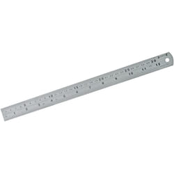 Réglet en inox 300 mm Silverline MT66