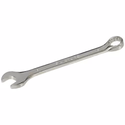 En acier chrome-vanadium matricé trempé et revenu, profil mince, finition polie. Chrome vanadium Acier trempé, revenu et matr ...