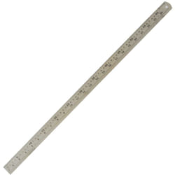 Réglet en inox 60 mm Silverline MT68