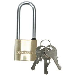 Silverline - cadenas en laiton à anse longue 40 mm MSS03L