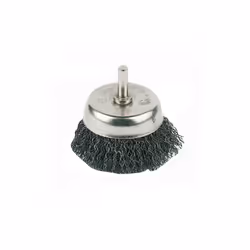 Fils d'acier ondulés. Pour l'élimination rapide de la rouille et la préparation des soudures. Arbre de 6 mm. Vitesse maxi de  ...