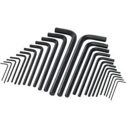 Silverline - Clés hexagonales longues, 25 pcs Métrique et af