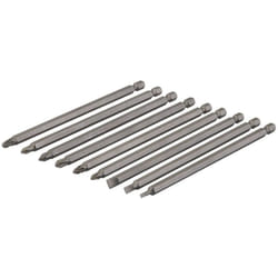 Silverline - coffret de 9 embouts de vissage super-longs 150 mm SB08