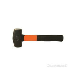 Maillet manche en fibres de verre - 09 kg Silverline - Tête robuste en acier trempé