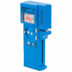 Testeur de piles, fusibles et ampoules Testeur portatif permettant de contrôler la plupart des piles de 1,5 et 9 V, ainsi que ...