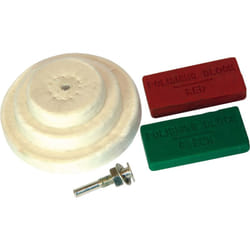 Silverline - kit pour polissage 6 pièces 153203