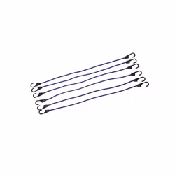 Jeu de 6 tendeurs Toolstream : Descriptif du jeu de 6 tendeurs : Cordon élastique revêtu d'une tresse en polypropylène ultrar ...
