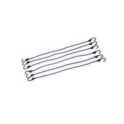 Silverline - 6 tendeurs 8x900mm avec crochets