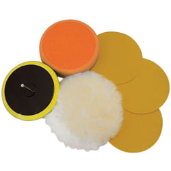 Silverline - Accessoires de ponçage-polissage sur perceuse, 6 pcs 125 mm
