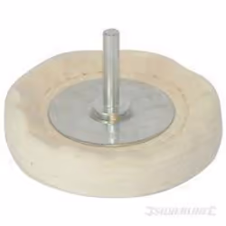 Disque de polissage coton non cousu sur tige 75…