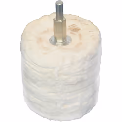 100 % coton doux de haute qualité. Pour le polissage final des surfaces intérieures, planes ou irrégulières. Tige 6 mm de dia ...