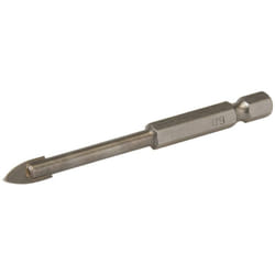 Foret 6 pans pour carrelage et verre 6 mm