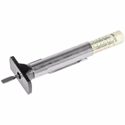 Silverline - Jauge de profondeur pour pneus Automobile 1 - 25 mm Clip de poche pratique