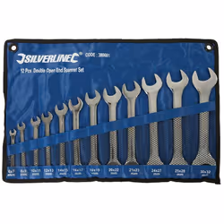 Fourche double à tête coudée à 15° pour plus d’accessibilité. En chrome-vanadium matricé, trempé et revenu. Finition entièrem ...
