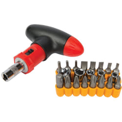 Ensemble 22 Pièces Douilles/embouts À Poignée En T 22 Pcs Silverline 380746
