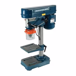 Silverline 262212, Foreuse à colonne, Noir, Bleu, 600 tr/min, 2600 tr/min, 1,5 mm, 1,3 cm